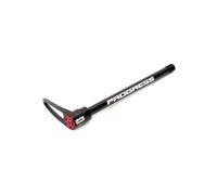 Kcnc Kqr11 Pg-403 7075 1.0 Mm Through Axle Argenté 12 x 180 mm Black
