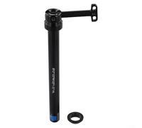 Axe traversant pour fourche avant de vélo, mécanisme de libération rapide avec joint en cuivre, idéal pour une meilleure expérience de conduite (12 x 123 L)