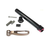 Axe Traversant Roue Avant Pour Fourche Rux Suntour Qlc 20x110 Mm Type Qr Noir