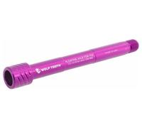 Axe traversant wolf tooth pour fourche fox 36 38 boost 15x110 mm violet
