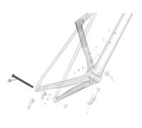 Lapierre E-bike Xelius Drs Rear Through Axle Argenté