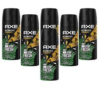 Axe Wild Lot de 6 déodorants en spray sans aluminium 150 ml