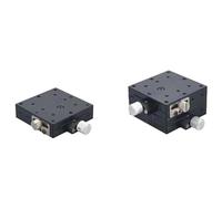 Axe XYZR LWFV25 LWFX40 LWFY60 Rainure en queue d'aronde Plateforme manuelle Entraînement par crémaillère et pignon Bouton de haute précision Table coulissante Chargement (LWFY4040 (axe XY),-R)