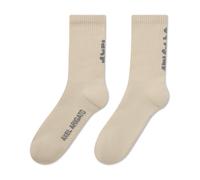 Axel Arigato - Chaussettes Jacquard Fleuri - unisex - Sous-vêtements - Beige - Taille: M