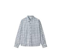 Axel Arigato - Distort Gingham Shirt - Homme - Chemises - Bleu - Taille: M