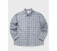 Axel Arigato - Distort Gingham Shirt - Homme - Chemises - Bleu - Taille: M