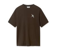 Axel Arigato - Micro Bee Bird T-Shirt - Homme - Tops - Brun - Taille: M