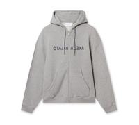 Axel Arigato - Rhys Zip Thru Sweat à capuche - Homme - Sweatshirts et sweats à capuche - Gris - Taille: M