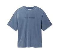 Axel Arigato - T-shirt Distort Lavé - Homme - Tops - Bleu - Taille: M
