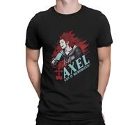 Axel Got It Memorized Classic Round Neck Pure Cotton T Shirt Personalize Kingdom Riku Game Hearts Newest Tshirt for Men Summer