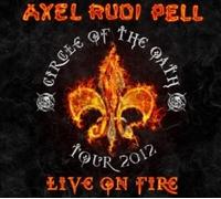 AXEL RUDI PELL - LIVE ON FIRE 2 CD 13 TRACKS HARD ROCK NEUF