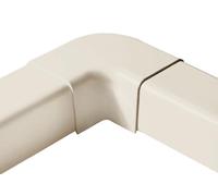 AXELAIR Coude 90° à plat pour goulotte Blanc - 60x45 - Climatisation