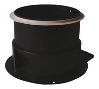 AXELAIR Manchon placo 3 griffes - Plastique Ø125 - Long 10cm - VMC et ventilation