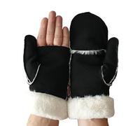 AXELENS Mitaines Gants Chauds Homme D’hiver Moufles Ouvrables Élégantes Confortables Taille Unique L/XL