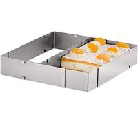 Axentia 124014 Emporte Pièce Pâtisserie Métal Argent 37 x 44 x 5 cm