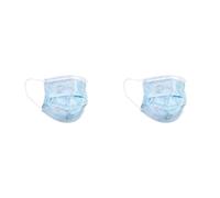 axentia 133247 Masque jetable pour enfant Bleu (Lot de 2)