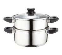 AXENTIA 220690 PLAT POUR CUISSON DES POMMES DE TERRE À LA VAPEUR, EN ACIER INOXYDABLE, Ø 20 CM G