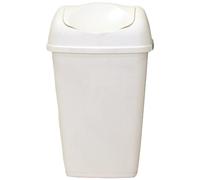 axentia 235670 Poubelle, Blanche env. 23,5 x 39 x 18,5 cm