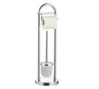 axentia 282250 Combiné WC Marino Acier Inoxydable Argenté 10,7 x 10,7 x 64 cm