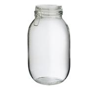 axentia Bocal en verre transparent Ø 14,5 cm, hauteur 24,2 cm, env. 3,1 l