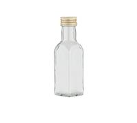 axentia Bouteille en Verre Transparent 3,9 x 14,4 x 3,9 cm Environ 100 ML