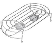 axentia Chauffe Plat avec Bougie, Argent, 28 x 14,5 x 6 cm