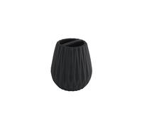 axentia Chicago Gobelet Brosse à Dents, Dolomite, Noir, Ø env. 8 cm