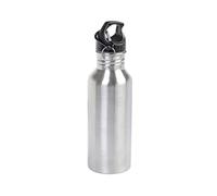axentia Gourde en acier inoxydable Argenté 600 ml
