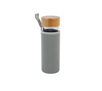 axentia Gourde en verre Gris 420 ml
