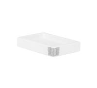 axentia Porte-Savon Blanc 11,5 x 2 x 8 cm