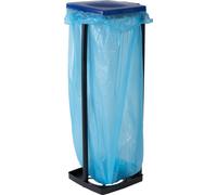 Top Star Porte Sac pour Poubelle, Couleurs Assorties (Bleu / Rouge), 28 x 32 x 87 cm