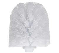 axentia Tête de Brosse de Rechange avec Filetage, Pièce de Rechange en Plastique pour Brosse WC, Ø env. 8,5 cm, Hauteur env. 9,5 cm, Blanc