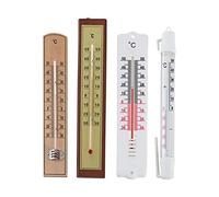 axentia Thermomètre d'intérieur KS Blanc env. 20 cm