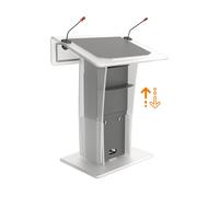 AXEOS NEONYX LIFT- Pupitre d'orateur robuste avec réglage électrique de la hauteur