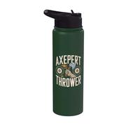 Axepert Lanceur de hache amusant Stainless Steel Insulated Water Bottle