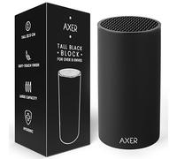 Axer Bloc à Couteaux Universel Vide Noir - Rangement Couteaux Cuisine