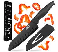Axer Couteau Santoku Japonais - Couteau Cuisine Santoku - Couteau Japonais Professionnel - Couteau de Chef Japonais - Couteau de Cuisine Japonais - Couteaux de Cuisine