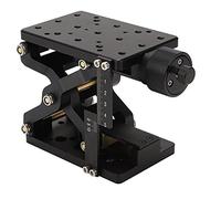 Axes Z Platine linéaire à torsion manuelle Plate-forme de réglage fin Table coulissante Charge à grande course SPZ120 Alliage d'aluminium 120 x 80 mm Course de 60 mm pour