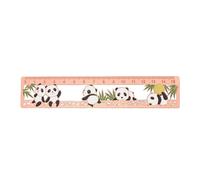 AxeWoodz Règle en métal creux en laiton de 15,2 cm pour marque-pages en métal - Règle à bord droit pour étudiants - Règle de journal à puces - Outils de dessin d'art (or rose)
