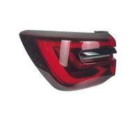 Axexnejv Feu Arrière Voiture pour MG pour RX5 pour Plus LED Feux Arrière Voiture Assemblage D'avertissement Clignotant Feu Feu Stop(Black Left)