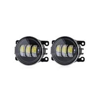 Axexnejv Feux Antibrouillard Pour Peugeot 107 207 307 3008 407 607 301 206 308 408 2008 4007 4008 5008 Pour Voyageur LED Antibrouillard 8000LM Phare Antibrouillard(P-Amber)