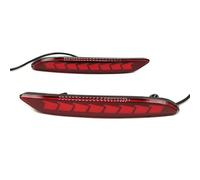 Axexnejv Feux Arrière Pour Chevrolet Pour Cavalier 2019-2023 Réflecteur De Pare-chocs Arrière Led Clignotant Coulant Lampe Freinage Et Conduite(Red B)