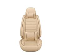 Axexnejv Housse Couverture Couvre Sieges Housse Siège Auto Universelle 5 Places pour BMW Série 7 E38 E65 F01 F02 F03 F04 G11 G12 I7 G70 Housse de Siège(F Beige 5 Seats)