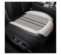 Axexnejv Housse Couverture Couvre Sieges Housse Siège Auto Universelle en Soie Glacée, Coussin 3D pour Jeep pour Compass pour Grand pour Cherokee pour Commander Housse de Siège(F White 1 Seat)