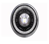 Axexnejv Phares Avant Pour Jeep Pour Wrangler Pour OffRoad 4x4 Phare LED De Voiture 7" Phares LED H4 7 Pouces Yeux D'ange