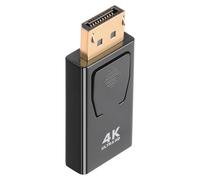 AXFEE Adaptateur 4K DisplayPort vers HDMI, Lot de 1, Compatible avec Ordinateurs, TV, Moniteur, Projecteurs, HDTV