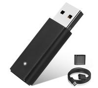 AXFEE Adaptateur sans Fil Xbox One pour PC/Windows 7/8/10/11 avec Rallonge | Manette de Jeu Récepteur Adaptateur Compatible avec la Manette Xbox One/Xbox One S/Xbox One X/Xbox Elite 1/2/Xbox Series S/X