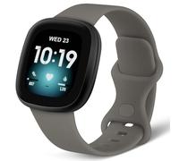 AXFEE Bracelet Compatible avec Fit-bit Versa 3/ Versa 4/ Sense/Sense 2, Bracelet de Remplacement Réglable, Bandes de Sport Souple pour Femme Homme, Petit Grand (6/3/1 PC)