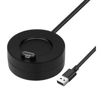 AXFEE Chargeur de Montre Compatible avec Garmin Fenix 7X Pro/7X/7S Pro/7S/7 Pro/7/6S/6X/6/5S/5X Plus/5X/5 Plus/5/Forerunner 965, Socle de Charge Magnétique avec Câble USB de 3,3 Pieds/1 M, Noir