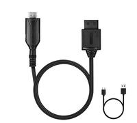 AXFEE Convertisseur Wii vers HDMI - Adaptateur audio vidéo tout-en-un avec connecteur d'entrée et de sortie et câble USB - Full HD 720/1080p compatible avec tous les modes d'affichage Wii